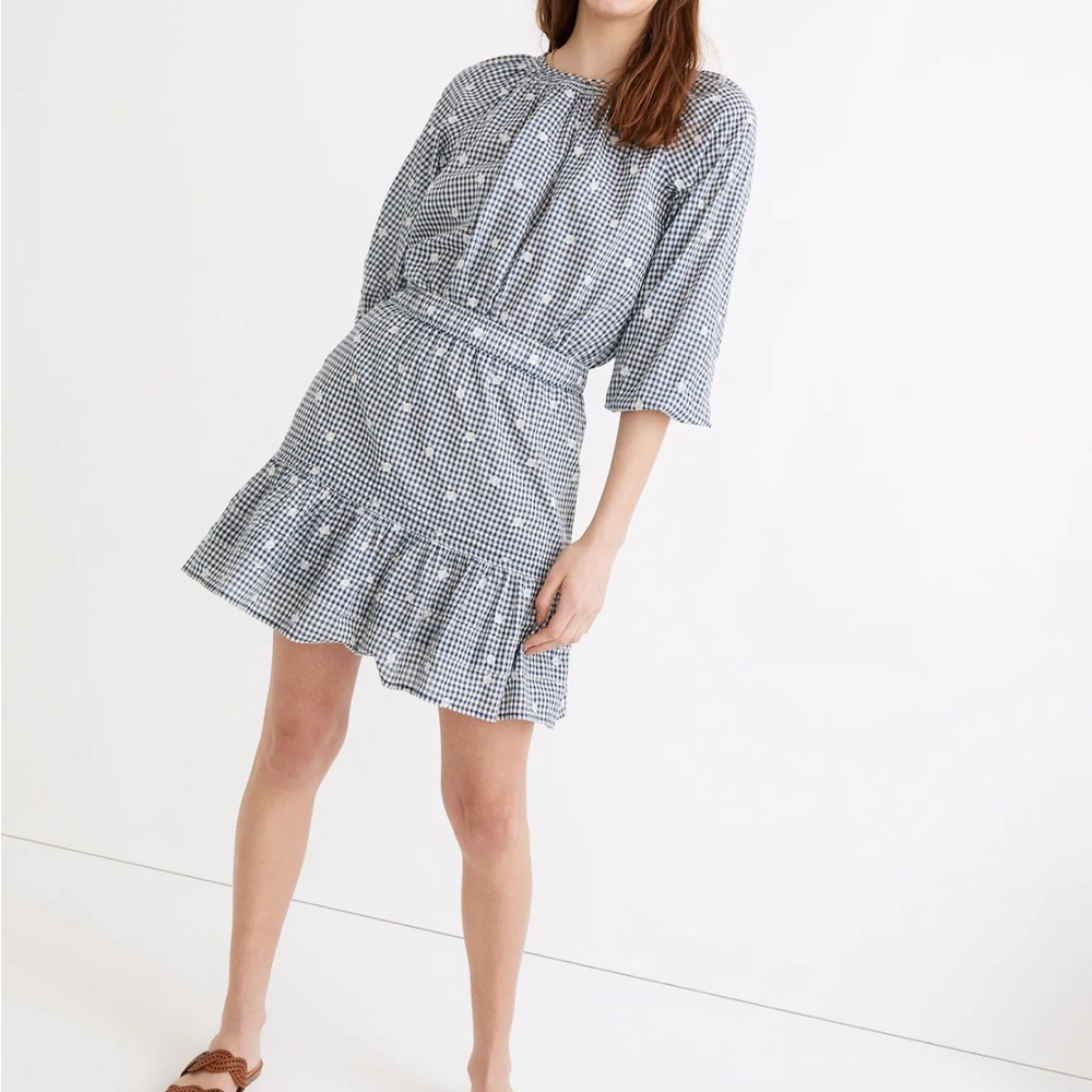 Madewell Blue and White 2 Piece Set. XL